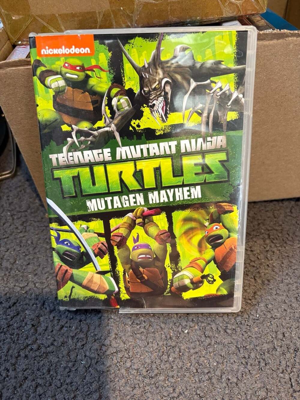 Teenage Mutant Ninja Turtles: Mutagen Mayhem DVD Nickelodeon